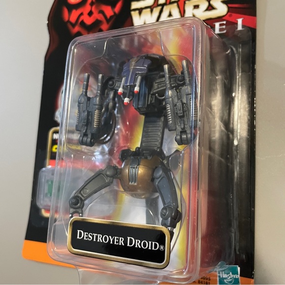 NIB Star Wars Episode 1 Collection 2 Destroyer Droid Figure with CommTech Chip - Picture 4 of 5